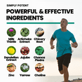 thumbnail image 4 of Simply Potent Liver Detox & Cleanse Supplement, 23 Ingredient Liver Support with Milk Thistle, Dandelion, Turmeric, Ginger, Choline, Artichoke, Beet, Alfalfa, Zinc, Grape Seed & 13 More, 60 Capsules, 4 of 13