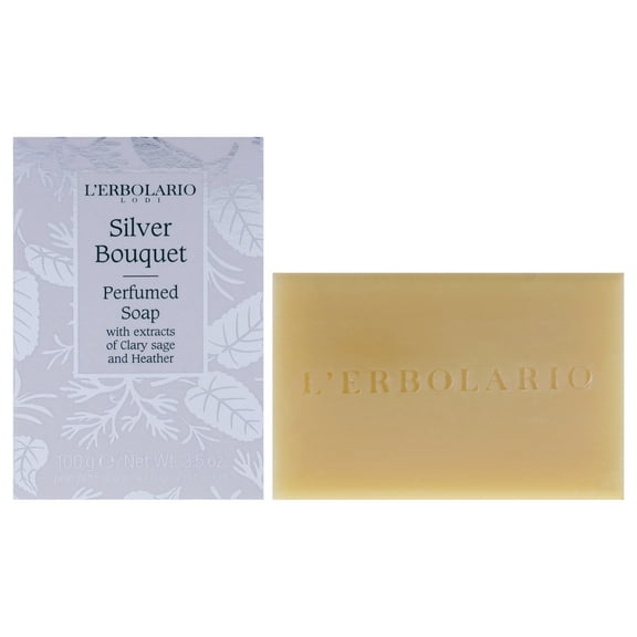LErbolario Perfumed Soap - Silver Bouquet , 3.5 oz Soap