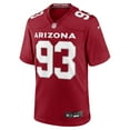 thumbnail image 2 of Men's Nike Justin Jones  Cardinal Arizona Cardinals Team Game Jersey, 2 of 6