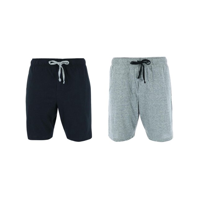 Hanes Short de Pyjama en Tricot (Lot de 2) (Grande Taille pour Hommes)