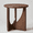 Brown, variant on Small End Tables Living Room Set of 2,100% Solid Natural Wooden Edge Table, Simple Center Round Table, for Bedroom Minimalist Decor
