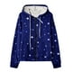 thumbnail image 1 of Chaquetas y abrigos casuales con capucha de manga larga Cárdigan con cremallera para mujer Abrigo tipo suéter con capucha Abrigo/chaqueta casual con capucha de manga larga Abrigo para mujer, 1 of 3