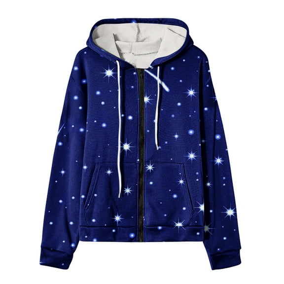 Herrnalise Women sherpa fleece jacket Zippered Cardigan Hooded Sweater Coat Long Sleeved Hooded Casual Coat/jacket Gifts For Women