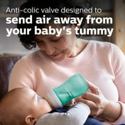 Philips Avent Natural Baby Bottle with Natural Response Nipple Baby Gift Set - Teal - 4pc