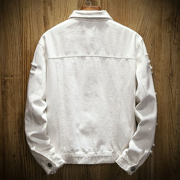 LEEy-world Young Mens Winter Coats Men's Jacket Stand Collar Casual Bomber Jacket Lightweight Windproof Outwear Windbreaker White,3XL