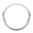 thumbnail image 2 of 14k White Gold 1.5mm Polished Light Comfort Fit Band Ring - 1.1 Grams - Size 4.5, 2 of 2