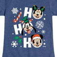 thumbnail image 3 of Disney - Ho Ho Ho Characters - Toddler & Youth Girls Short Sleeve Graphic T-Shirt, 3 of 5