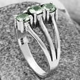 thumbnail image 4 of Prasiolite (Green Amethyst) - Brazil 925 Sterling Silver Ring s.7 Jewelry DGR1124_F_7 R-1050, 4 of 7