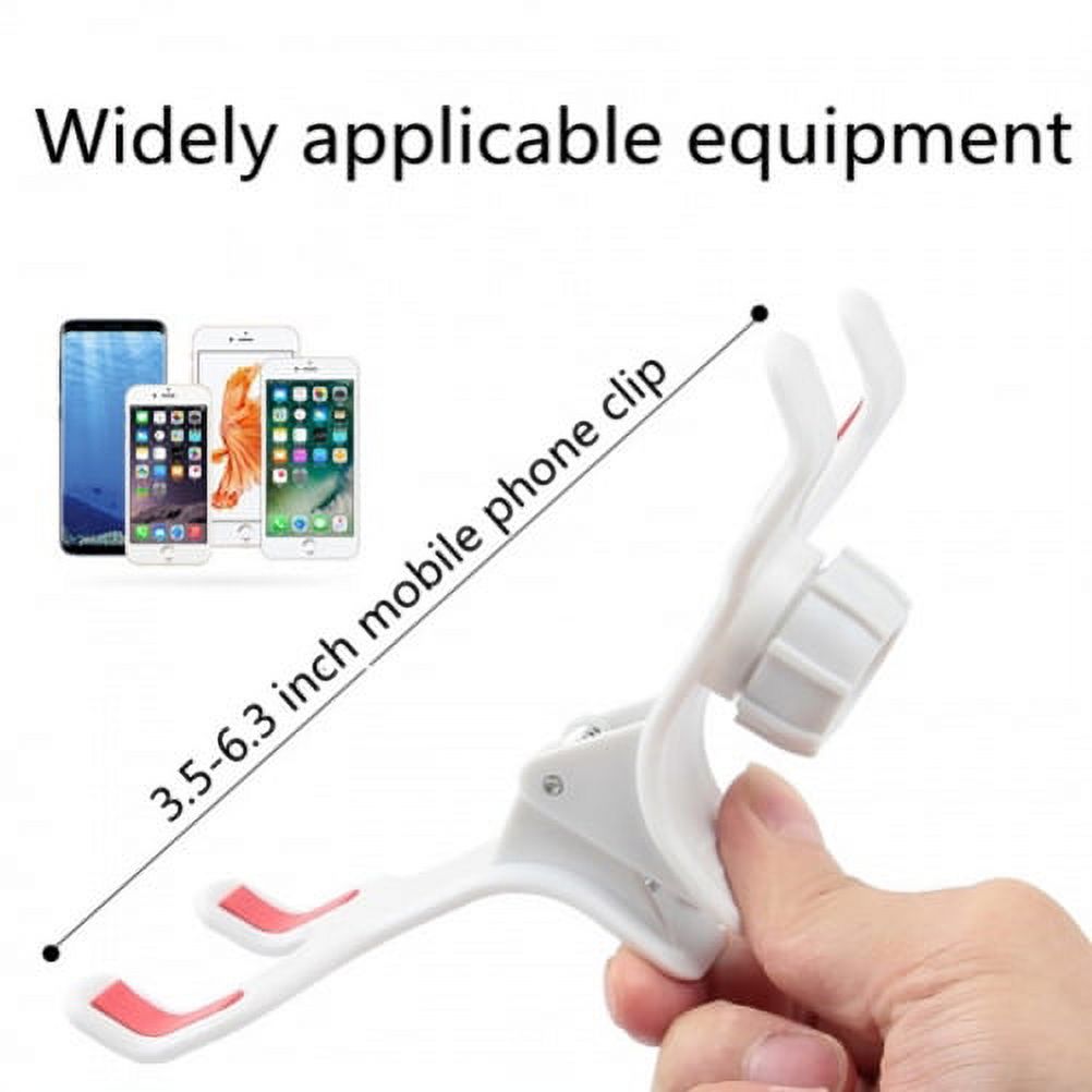 Lazy Neck Phone Holder Stand Desktop Bed Mount Long Flexible Gooseneck X2P for iPhone 11 Pro Max 6 Plus - ASUS Zenfone V Live Max Plus M1, ROG Phone 2, AR 6 5z 5Q 4 Pro - Blackberry Key2 LE