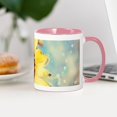 thumbnail image 4 of CafePress - Romantic Summer Watercolor Sunflower Mugs - 11 oz Ceramic Mug - Novelty Coffee Tea Cup, 4 of 6