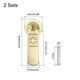 thumbnail image 2 of Uxcell 2 Sets Chinese Hollow Drawer Pulls Single Hole 66.6mm/2.6" for Dresser Drawers, Gold Tone, 2 of 5