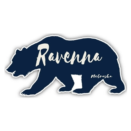 

Ravenna Nebraska Souvenir 3x1.5-Inch Fridge Magnet Bear Design