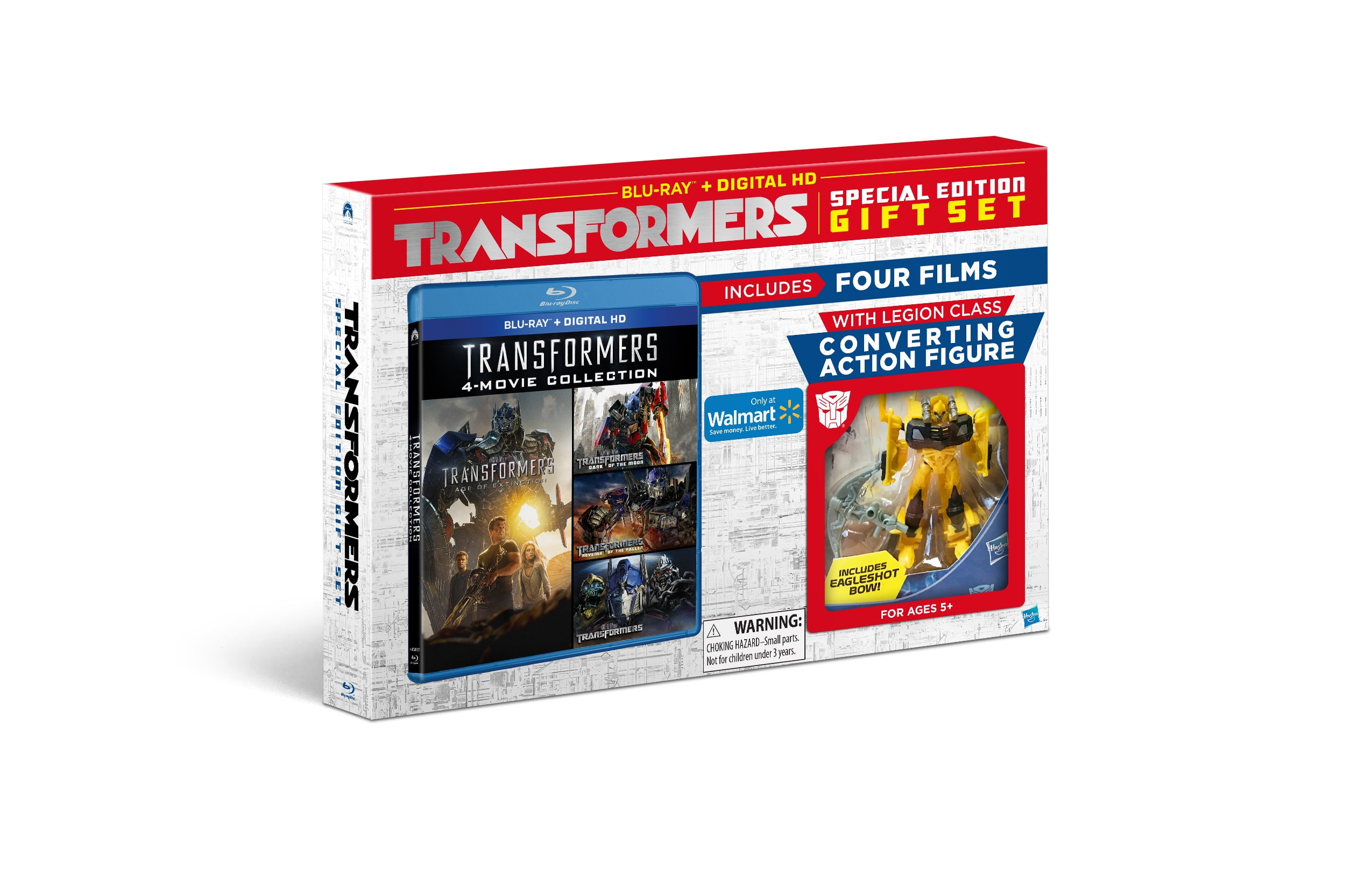 Transformers 1-4 Gift Set (Walmart Exclusive) (Blu-ray HD +