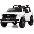 thumbnail image 1 of Licensed Ford Ranger Ride on Car for Kids by OLAKIDS, 12V Electric Vehicle with Remote Control, Toddlers Battery Powered Toy Gift with 2 Speeds, Wheels Suspension, Storage Space, Bluetooth USB, 1 of 9
