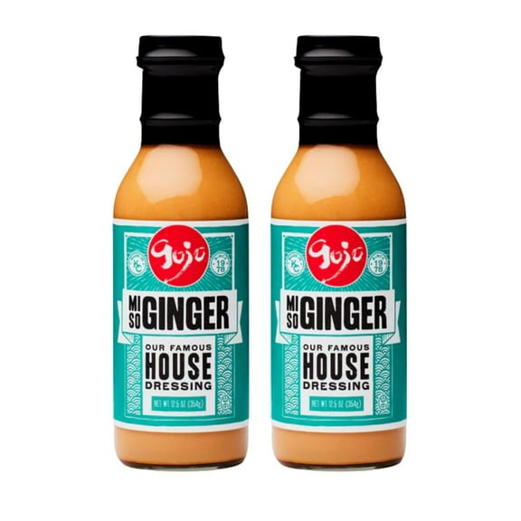Gojo Miso Ginger House Dressing, 12.5oz (Pack of 2)