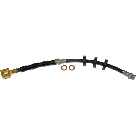 dorman h621036 front driver side brake hydraulic hose for specific ford models fits select: 2008-2011 ford focus