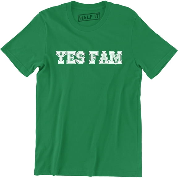Yes Fam Funny Sarcastic Street Road Men's Streetwear Urban T-Shirt