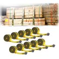 thumbnail image 1 of Winch Strap Mytee Products Kinedyne, 4 x 30 pies, oro, 5400 libras, paquete de 10, 1 of 9