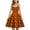 Z12 Orange, variant on Halloween Dresses for Girls Size 7 Fashion Cute Colorable Prints Spaghetti Straps Dress Fall Winter Outfit Clothes 5-14Y (Party Wear, Z11 Orange, Size 13-14)
