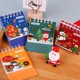 thumbnail image 2 of Cateissary Calendario de escritorio navideño Regalo de Navidad preferido Color brillante e impresión clara práctica Kits de decoración para fiestas verde, 2 of 6