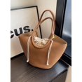 thumbnail image 4 of Bolsos de mano para desplazamientos diarios 2024, nuevos bolsos de hombro de gran capacidad de lujo a la moda, bolsos versátiles con cremallera de gran oferta para mujer, 4 of 5