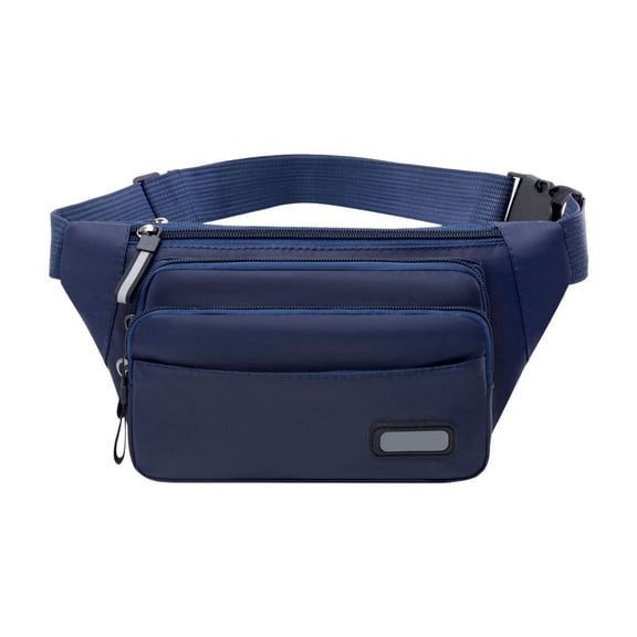Dgankt Nylon Sling Bags for Men and Women Leisure Chest Bag Large Capacity Waterproof Waist Packs for Travel Walking Running Cycling