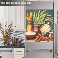 thumbnail image 3 of Cookbook Dishwasher Magnet Cover Reuseable Refrigerator Magnet Cover Decal Kitchen Fridge Microwave Stickers Hoilday Party Decor 23 x 26 inch, 3 of 5