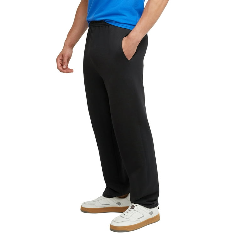 Hanes Men's and Big Men's EcoSmart Fleece Sweatpants with Pockets, up to  Sizes 3XL 
