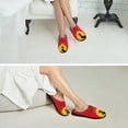 thumbnail image 6 of Simpsons Women's Cotton Slippers Warm Plush Lining Non-Slip Shoes Soft House Slippers Footwear 7-8(39-40), 6 of 8