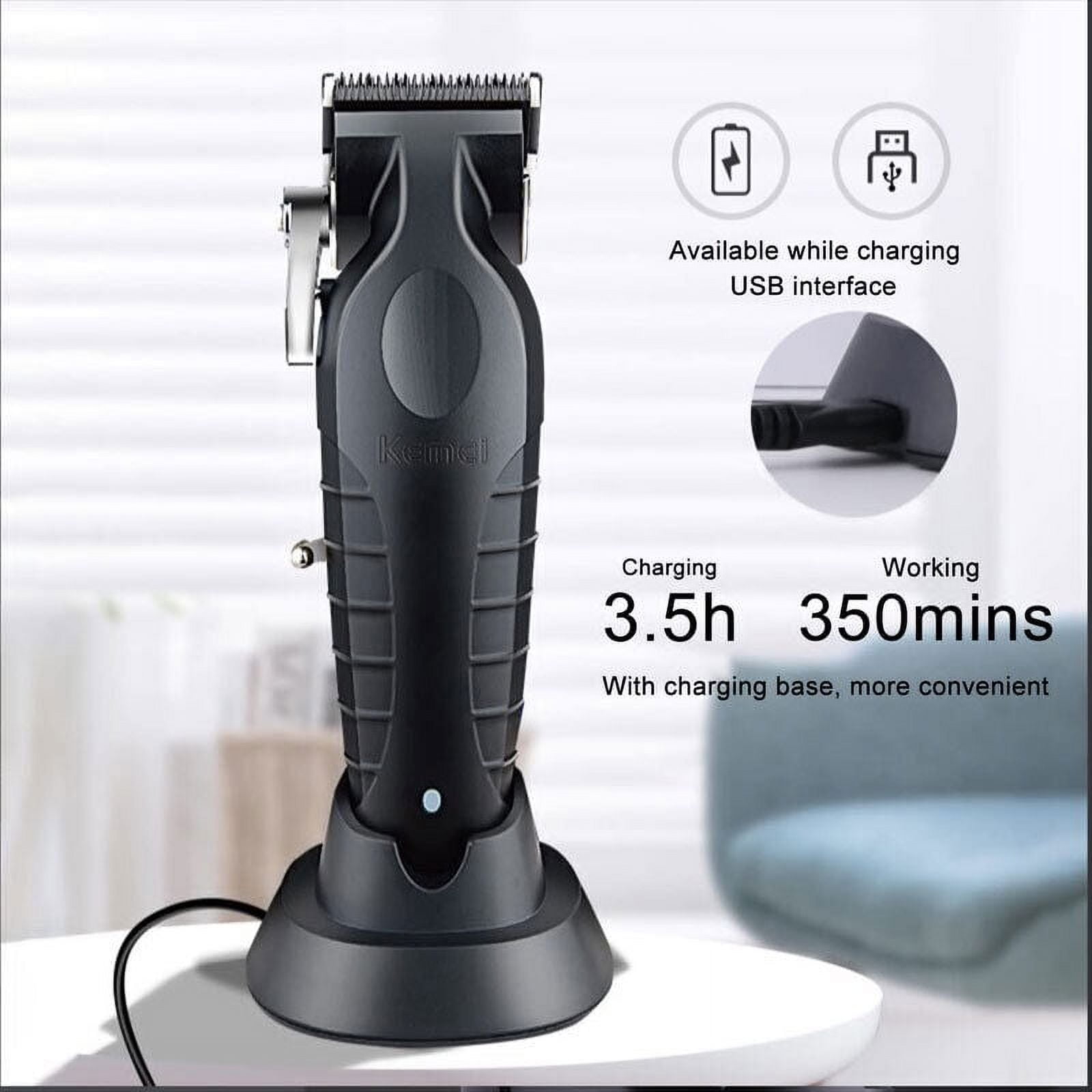 Tmalltide Cordless Hair Trimmer with Zero Gapped T-Blades