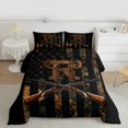 thumbnail image 2 of Feelyou Camouflage US Flag Bedding Comforter Set for Child, Hunting Animal Wildlife Twin Comforter Sets, Initial R Letter Reversible Bedding Set, Luxury Bedroom Decor, 2-Piece, 2 of 8