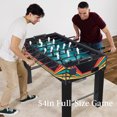 thumbnail image 4 of Best Choice Products Large 54in Full-Size Foosball Table for Home, Game Room w/ 2 Balls, 2 Cup Holders - Arcade, 4 of 10
