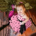thumbnail image 5 of EnJoCho Toddler Girl Caveman Dress with Tulle Skirt, Halloween Cavegirl Tutu Outfit for Pageant Festival & Themed Parties, 5 of 7