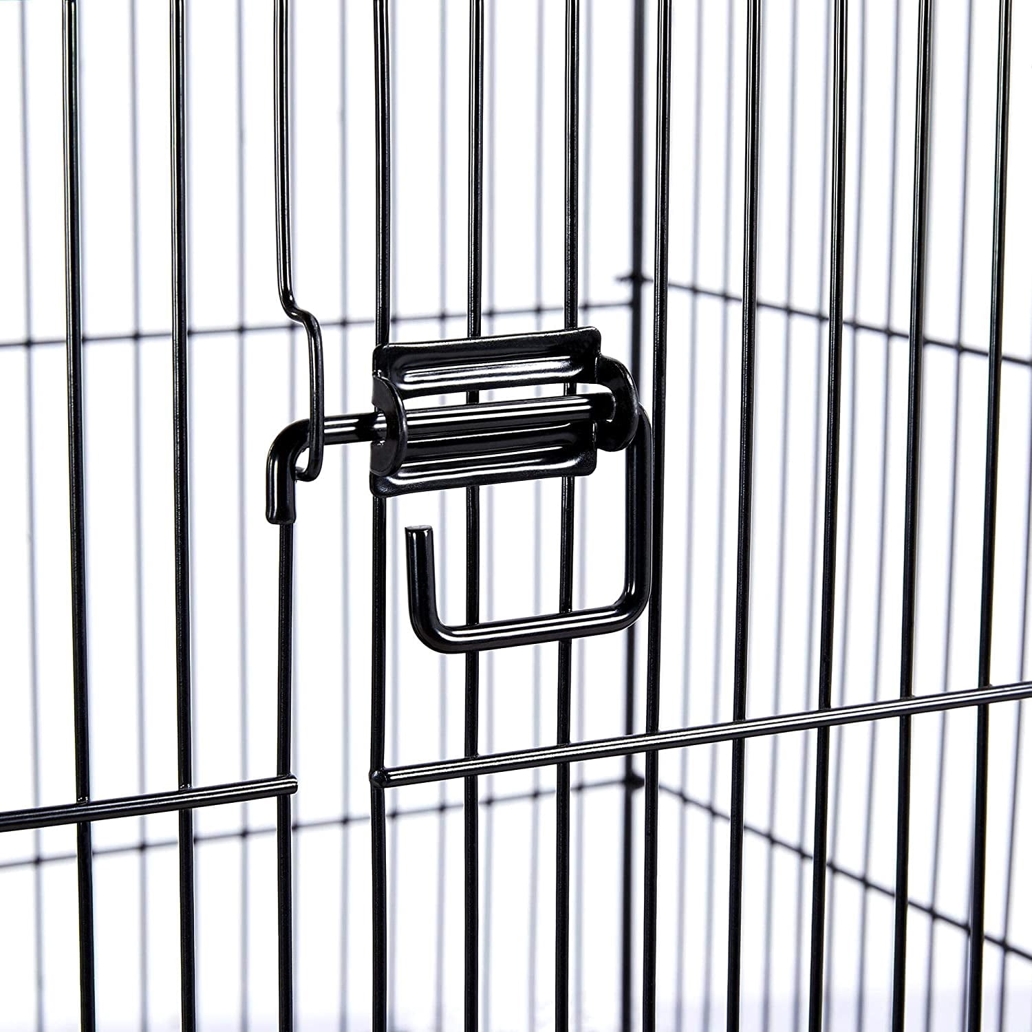 Neatifyes Medium Open Top Parrot Bird Cage for Cockatiels Conures Green Cheek Parakeets with Rolling Stand