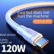 thumbnail image 1 of Cable de datos de carga súper rápida Bold 6A de 120 W para teléfono móvil Huawei Apple tipo C Android Cable de carga flash, 1 of 5