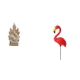 thumbnail image 1 of Estatua católica,Colección de figuritas de la Sagrada Familia,Estatua de estaca de jardín,Adorno de flamenco para jardín,patio,porche,Estatua de flamenco,estatuilla,escultura,exterior,playa, 1 of 8