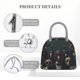 thumbnail image 4 of Balery Stylish Avian Gathering Bolsa de Almuerzo para Mujeres, Caja de Almuerzo, Bolsa de Almuerzo Pequeña Impermeable, Tote de Almuerzo Reutilizable con Gran Capacidad, 4 of 6