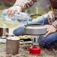 thumbnail image 4 of Estufa de exterior plegable, portátil, para cocinar, quemador de gas, para acampar, senderismo, picnic, barbacoa, estufa de tanque, horno mini, 4 of 5