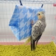 thumbnail image 2 of Parrot Triangular BirdHouse Bed Habitat Cave Hanging Tent For Budgies Parakeet Cockatiels Lovebird, 2 of 9