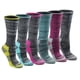 thumbnail image 1 of Calcetines Dickies Dri-Tech Moisture Control Crew para mujer, negros, 6-9, 1 of 6