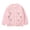 Pink, variant on Baby Sweater Cardigan Jacquard Cable-Knit Spring Coat Long Sleeve Cardigan for Baby Girl (Beige,1-2 Years)