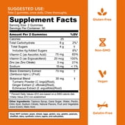 (2 pack) Goli Nutrition Triple Action Immune Gummies for Adult Energy and Immune Support, 60 Count