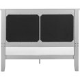 thumbnail image 6 of Finch Westport Solid Wood Platform Bed Frame Queen Size in Gray, 6 of 11