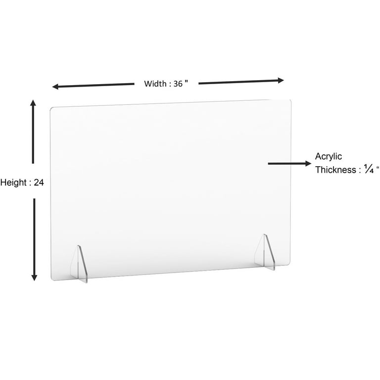 Lorell Social Distancing Barrier - 36 Lorell Social Distancing Barrier - 36