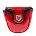 thumbnail image 1 of LOVIVER Housse de Protection pour Tête de Squelette de Golf Mallet Putter Rouge, 1 of 8