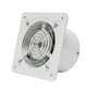 thumbnail image 5 of extractor de aire,Extractor de aire de 4 pulgadas 20W para tienda de cultivo mini,Ventana de ventilador de ventilación silenciosa de alta velocidad de 100 mm,ventilador de baño Instalación a, 5 of 9