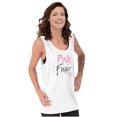 thumbnail image 4 of Pink Fight Breast Cancer Awareness Tank Top Tee Shirt Women Brisco Brands S, 4 of 6