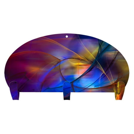 Bejeweled Vessel - Next Innovations Bejeweled 3 Hook Mounted Coat Rack