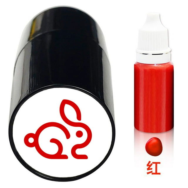 Golf Ball Stamper Stamp Marker Impression Seal Quick-dry Plastic Multicolors Golf adis Accessories Symbol Gift For Golfers Rabbit