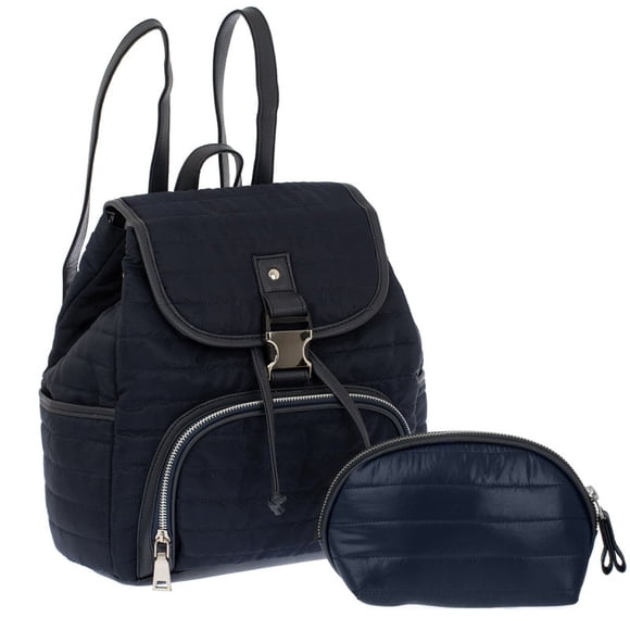 Paquete Backpack y Cosmetiquera Lover Azul Marino 9548-3PAQ